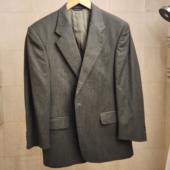 Savile Row Men's Blazer in Wool/Cashmere blend - Picture 1 of 8